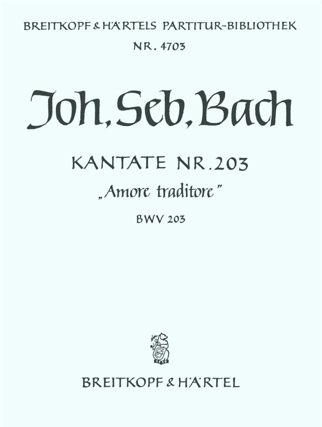Kantate BWV 203